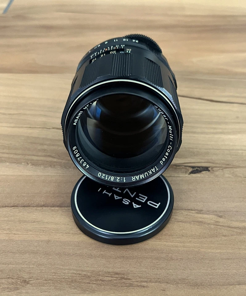 Asahi PENTAX SMC Takumar 120mm f2,8 M42 Offenblendmessung sehr selten - Bild 2 von 4