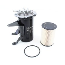 Original VW Kraftstofffilter mit Flansch inkl. Filtereinsatz 1K0127400L
