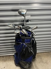 Full Set Of Wilson Ladies Golf Clubs Driver Hybrids Irons Putter Golf Bag Right