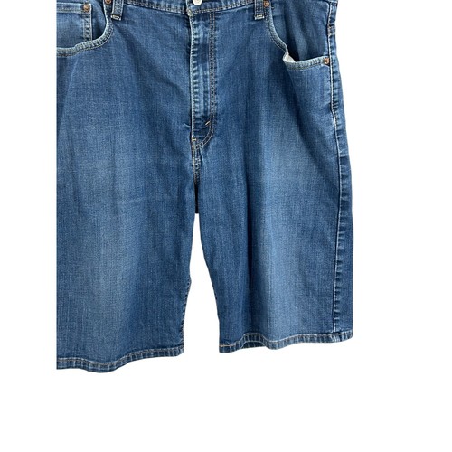 Levi's 569 Loose Fit Denim Jeans Shorts Herren Größe 40 Blau Freizeit - Bild 3 von 6