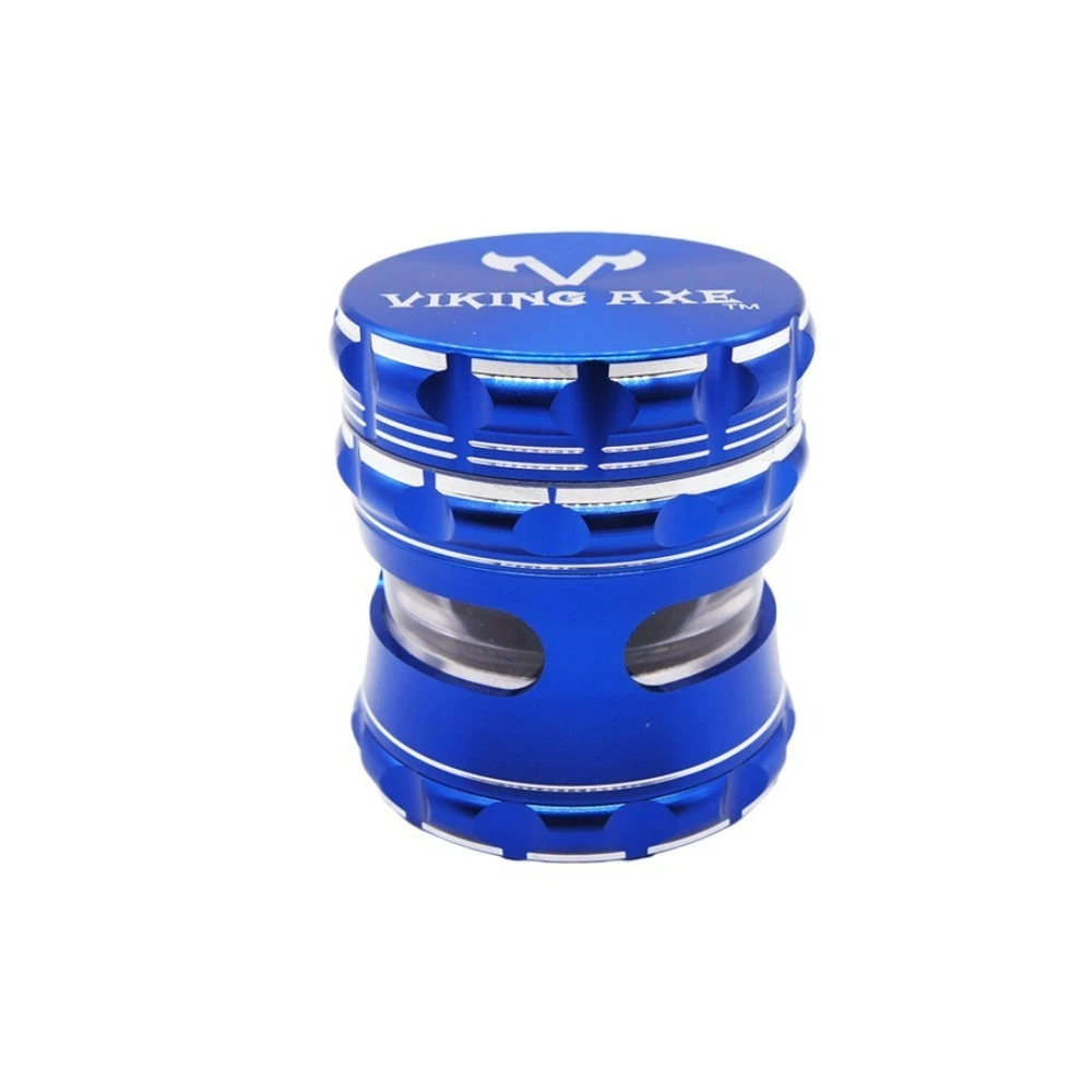 2.5" 5 PC Herb Spice Crusher Smoke Tobacco Grinder Large Storage W/ Gift Box
Opens in a new window o