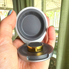Oura Ring 4 Gold Size 9 with Charging Travel Case