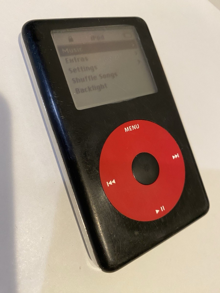Apple iPod classic 4th Generation U2 Edition Black/Red (20 GB