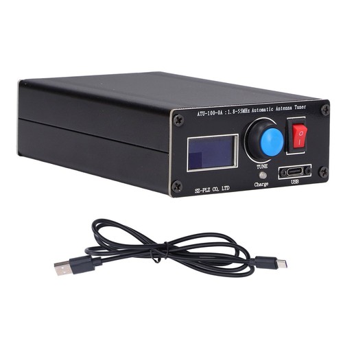 Mini Automatic Antenna Tuner 0.96in Display USB Charging Radio Tuner - Zdjęcie 15 z 22