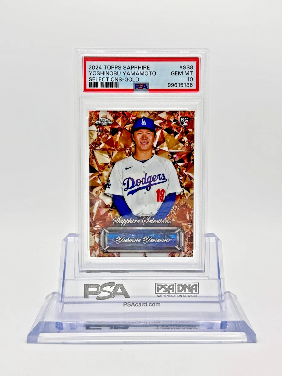 2024 Topps Chrome Sapphire Edition - Yoshinobu Yamamoto #SS-8 for