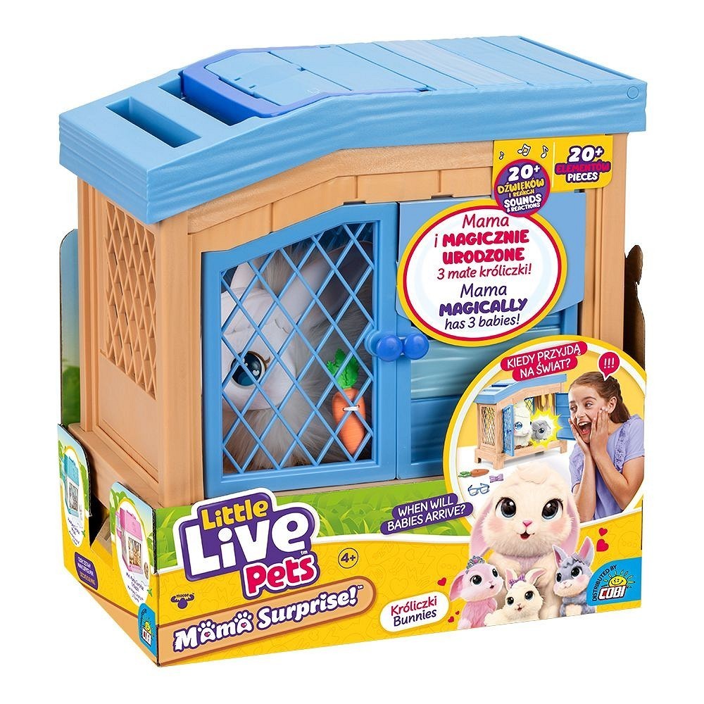 5902251500474 Набор кроликов Little Live Pets Мама-сюрприз Коби 22690₽