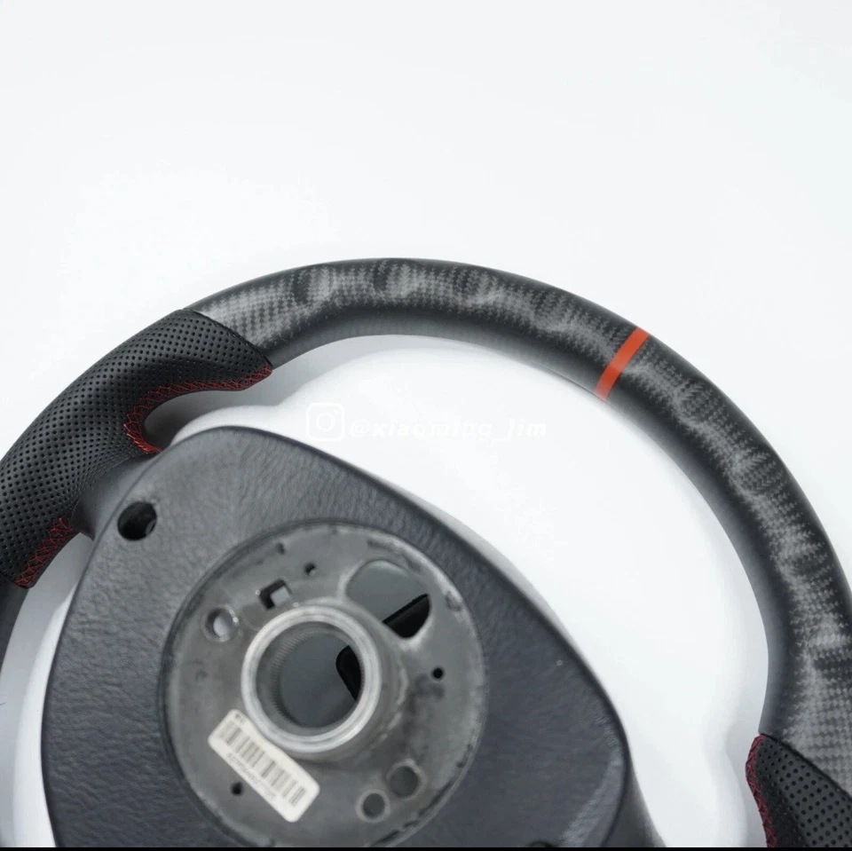 Volante de fibra de carbono real para Volkswagen GTI MK4 VW MK4 Golf 4 Foto 4 de 4
