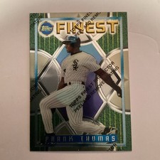 1995 Topps Finest Frank Thomas #89