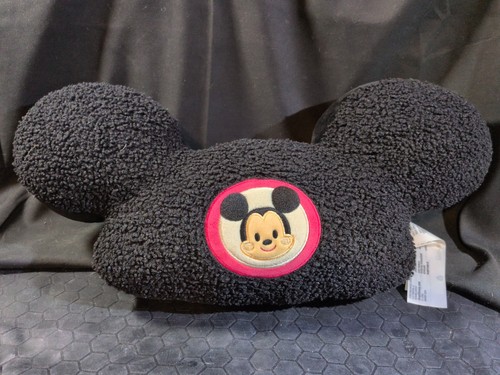 Disney Parks Jerrod Maruyama Mickey Mouse Plush Pillow Ears Kawaii Cute