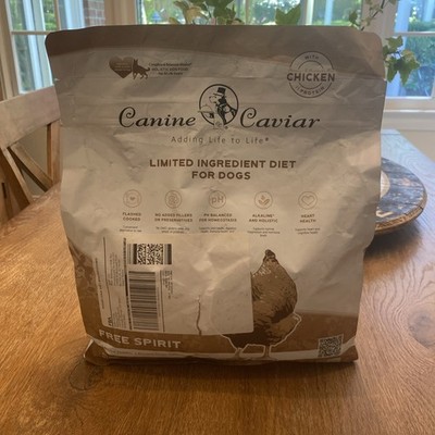 Canine Caviar Limited Ingredient Diet For Dogs Dog Food 4.4 Lbs. EXP : 10/14/26