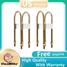 Leaf Spring Lowering Block Kits 2" Drop with U-Bolts & Hardware Universal New