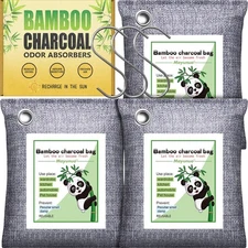 Activated Charcoal Odor Absorber for Strong Odor in Basement, Cars, Closets, ...