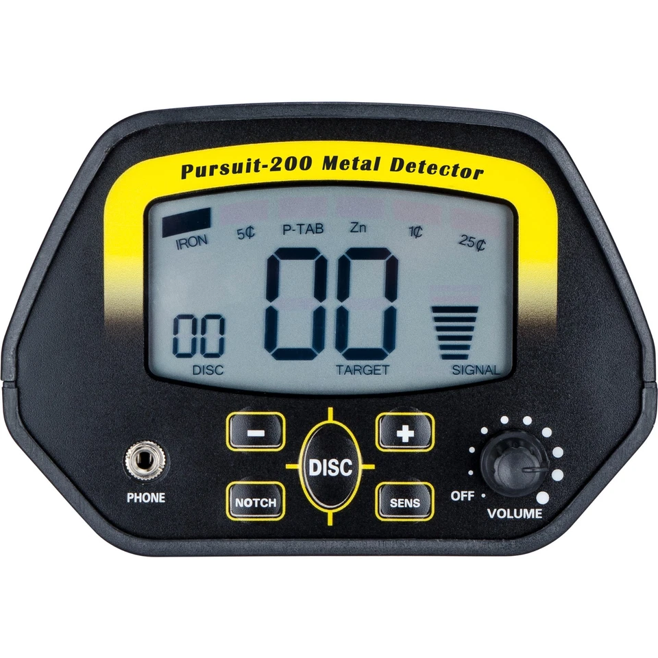 Gold Metal Dual Detector Kit 6 Mode with 10" DD Waterproof Coil + Shovel + Bag - Image 2 of 4