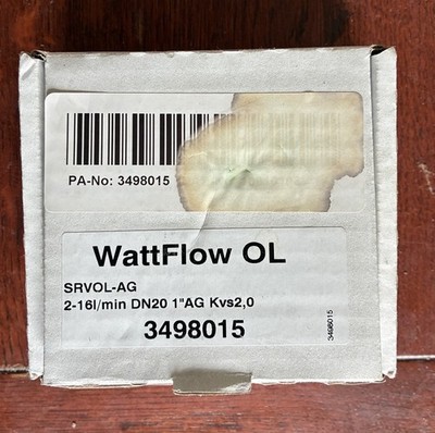 Strangregulierventil WattFlow Srvool-ag Dn20 2-16 Lpm