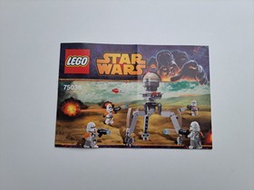 LEGO Star Wars Utapau Troopers 75036, 100% complete with BA