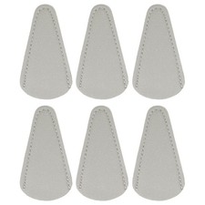 10Pcs Scissor Sheath, 2.9"x1.5" PU Leather Scissor Cover Protector, Gray Purple