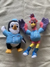 Just Play Disney Jr T.O.T.S. Bean Plush 2-Pack, Pip & Freddy Stuffed Animal Pals