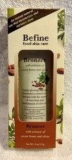 BE FINE Food Skin Care Bronzer w/Cocoa Beans  Olive Oil 4 oz