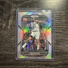 2022-23 Panini Prizm Tim Duncan Parallel Silver Prizm SP