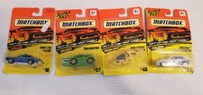  4 MOC Matchbox Cars Ford LTD Tail Gator Military Chopper Escort Diescast Cars