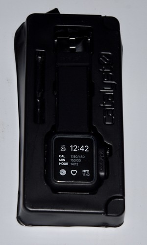 Catalyst - Bracelet et étui étanche pour Apple Watch 42mm série 2 et 3 - Noir - Photo 3 sur 5