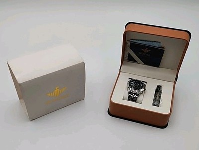 OUPINKE 3256 Black Dial Multifunctional Automatic Mechanical Watch - (Z3-C11)