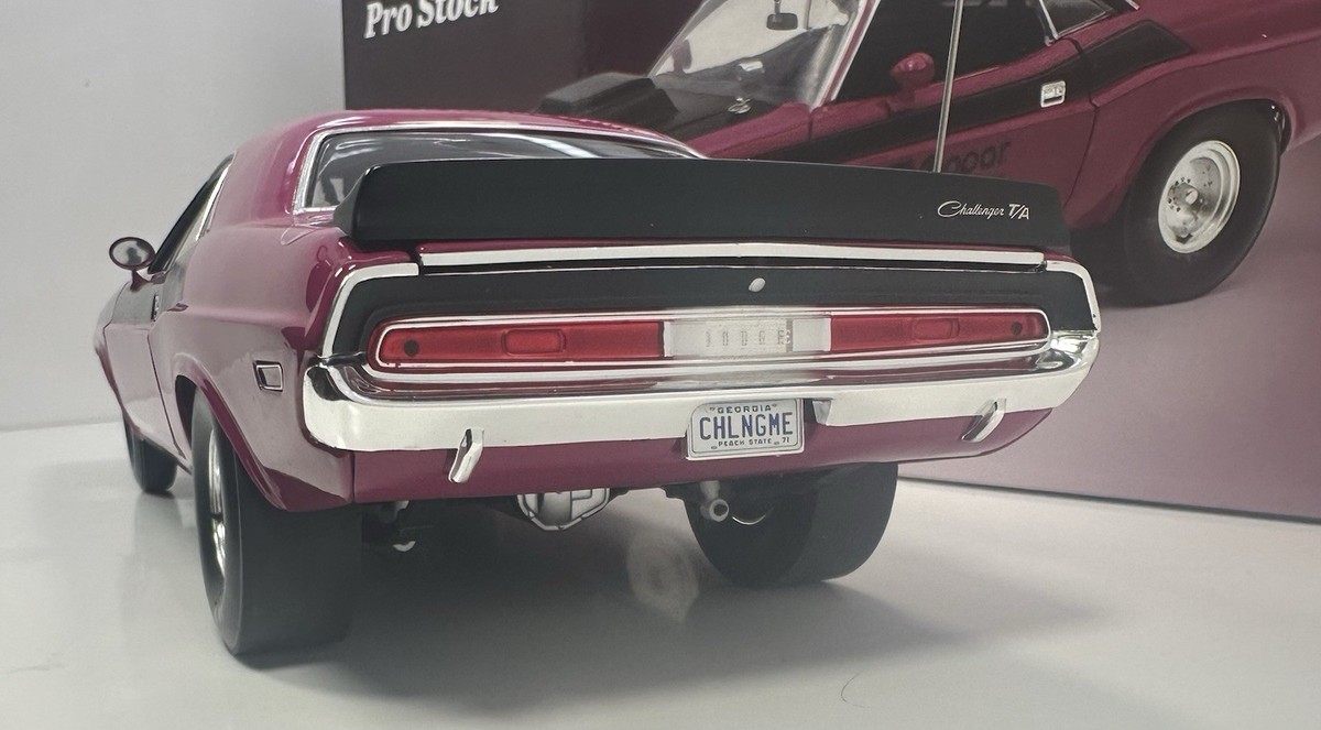 ACME 1/18 Scale 1970 DODGE CHALLENGER T/A PRO-STOCK”Removed MOPAR
