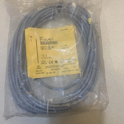 TURCK B12-G12K-AN6X. 7M 10-30VDC PROXIMITY SWITCH