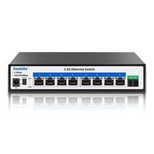 Goalake 8 Ports Ethernet Switch, 8X2.5G RJ45 ...