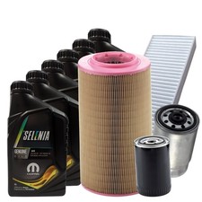 Kit Tagliando Per Fiat Ducato 2.8 JTD (244) 4 Filtri 6 Litri Olio 5W40 WR Seleni