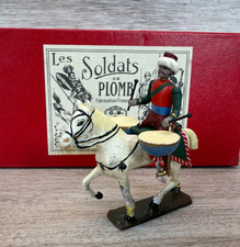 CBG Mignot Timbalier Mounted Kettle Drummer Cavalry Lead Soldier French Boxed