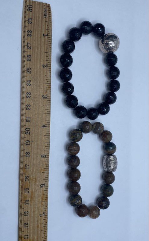 Sterling Silver/Multi-Gemstone Assorted Bracelet … - image 5