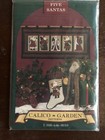Calico Garden Five Santas Wall Quilt Stocking Pattern — photo 2