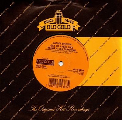James Brown:Get up I feel like being a sex machine/Get up offa that...Re-Issue