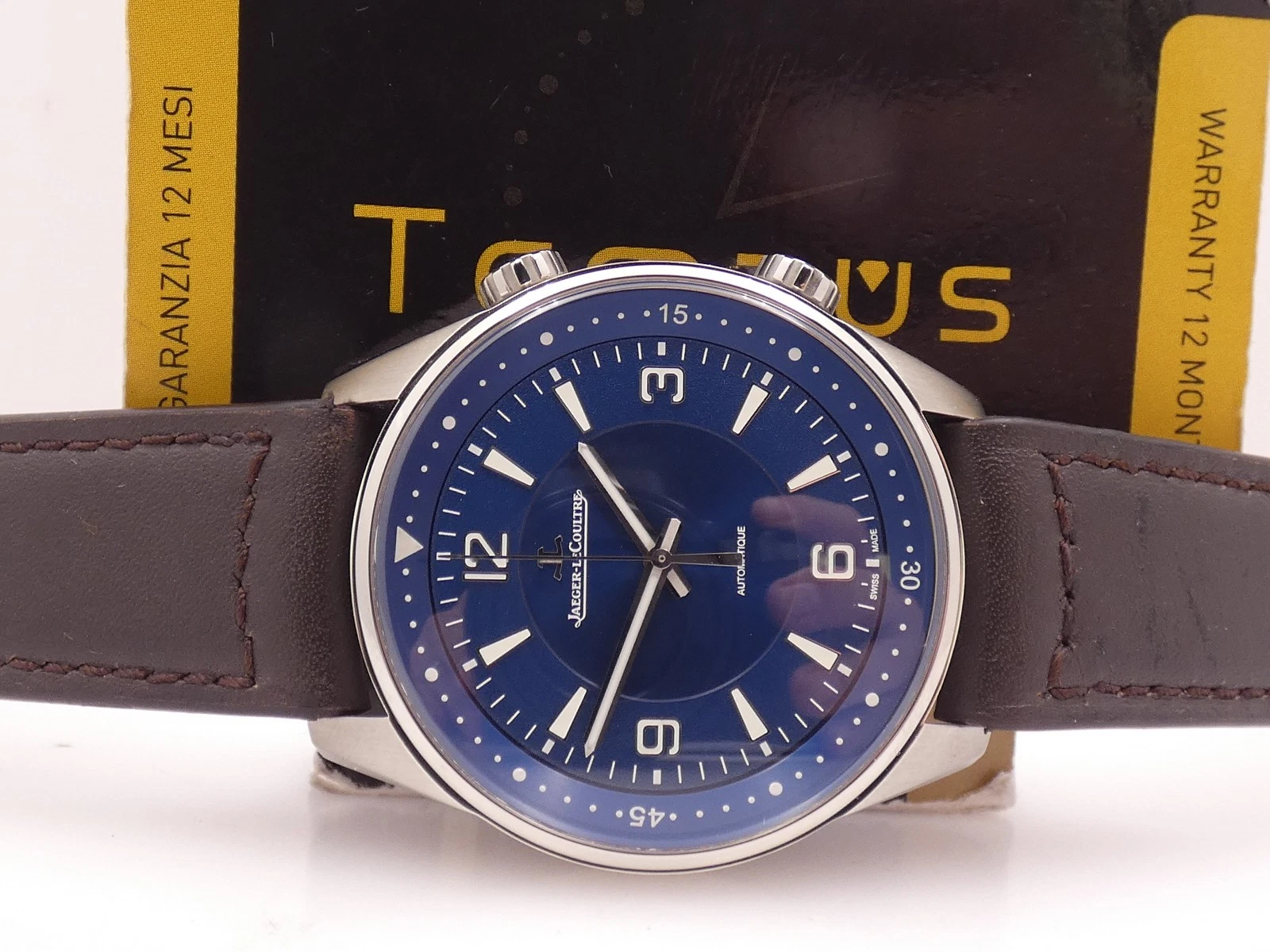 Jaeger LeCoultre — JAEGER-LECOULTRE POLARIS 841.8.37S DUAL CROWN BOX&PAPERS 2019 AUTOMATIC WATCH