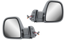 PEUGEOT PARTNER 2012-2019 ELECTRIC DOOR WING MIRROR BLACK LEFT RIGHT PAIR BOTH🔥
