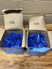 New 100 3M Scotchlok B Electrical Spring Connectors, Blue, Insulated P 20066