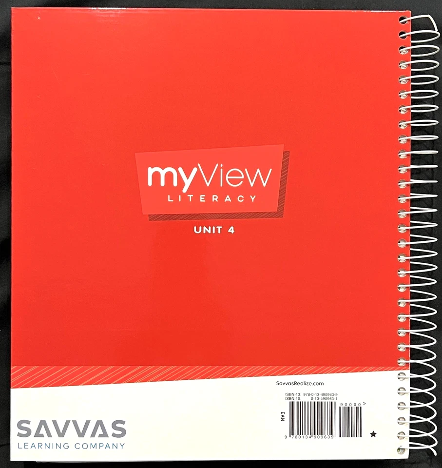 5th Grade - MY VIEW LITERACY - TEACHER EDITION (UNIT 4) (2020, Savvas) - Image 2 of 4