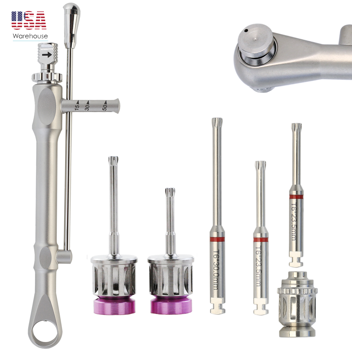 Implant Straumann SCS Screwdriver Drivers Hand Torque Wrench 