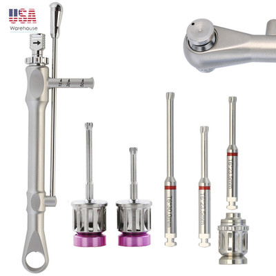 Implant Straumann SCS Screwdriver Drivers Hand Torque Wrench Ratchet Adapter Hex