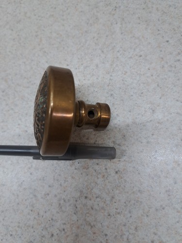 P&F Corbin Montise Lock Set Brass Knobs Antique 19th Century - Picture 12 of 17
