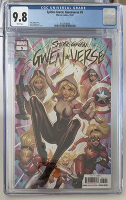 SPIDER-GWEN: GWENVERSE #5 (DAVID NAKAYAMA EXCLUSIVE VIRGIN)  CGC 9.8