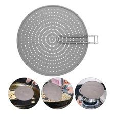 Splatter Guard for Frying Pan Screen Cover Oil Shield Grease Foldable