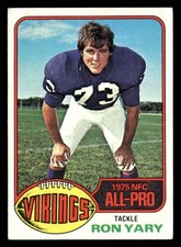 Ron Yary 1976 Topps All-Pro Card #30 Minnesota Vikings