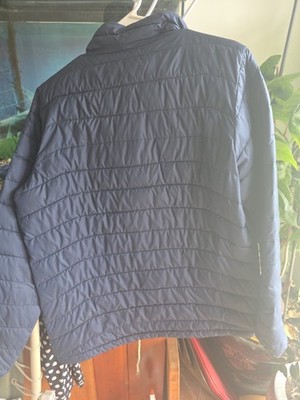 Columbia Men's Blue Puffer Jacket Full Zip Omni-Heat Pockets Size S
