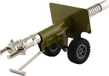 Mini Firecracker Launching Cannon Model, Stainless Steel Artillery Cannon Model