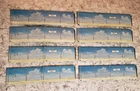 Vintage Marx Cape Canaveral Tin Litho Fences Lot Of 8 Bent In Center GC