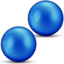 2 Pcs Iron Shot Put Sports Cast Shot Put Ball Blue Track and Competition Fiel...