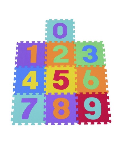 TAPPETO PER BAMBINI DA PAVIMENTO 10 PZ PUZZLE NEONATO ANTIURTO ATOSSICO LAVABILE - Foto 5 di 7