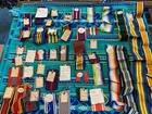 Job Lot Ww1/ww2 Ribbons/oak Leaf/medal Bars/collection Spares Etc
